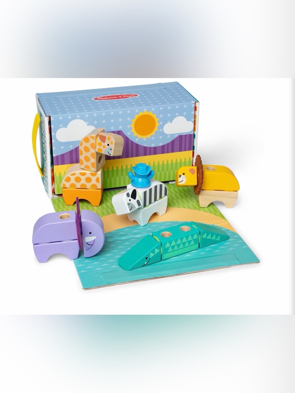 Melissa & Doug Blockables Safari